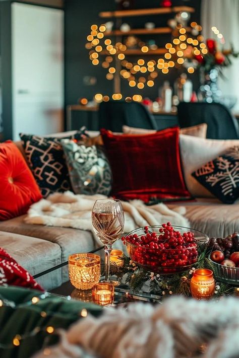 Cozy Winter Party Ideas for Adults to Love Cozy Winter Party, Winter Party Ideas, Cozy Activities, Cozy Party, Cottage Party, Apartment Party, Traditional Christmas Dinner, Party Ideas For Adults, Secret Santa Gift Exchange