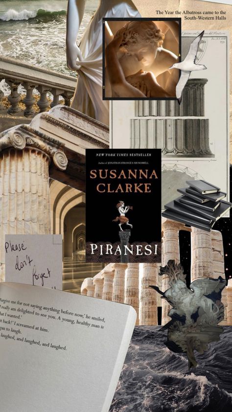 Piranesi Fanart, Piranesi Aesthetic, Susanna Clarke, Bella Core, Science Aesthetic, Bookish Stuff, Healthy Man, Book Aesthetics, Books Art