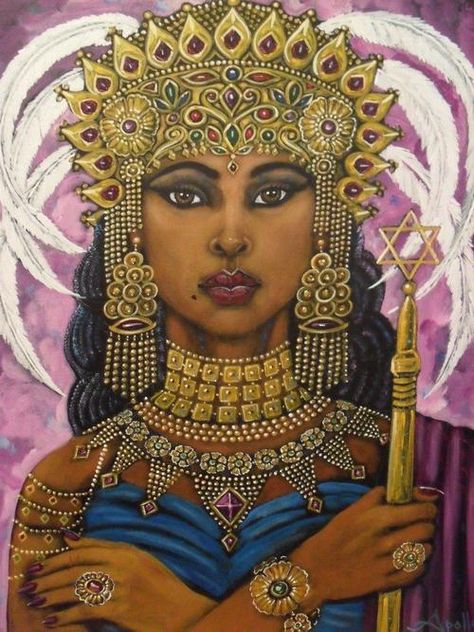 Queen Of Sheba, Queen Of The South, African Princess, Queen Tattoo, King Solomon, African Queen, Art Diary, African History, African Women