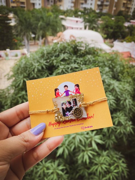 Customised photo Rakhis- Just cut the threads and use it as your fridge magnet to keep the rakhi memories forever!! 🧡🧡 #rakhi #customised #photooftheday #rakshabandhan #gifts #giftideas #smallbusiness #resin #resinart #resinartist #resinartwork #resinpour #resinobsession #resinartdiy #diy #art #artist #artistsoninstagram #artwork #artcreative Resin Photo Rakhi, Resin Rakhi Designs Handmade, Resin Rakhi Designs, Resin Rakhi Ideas, Rakhi Resin, Gift Odeas, Rakhi Designs Handmade, Photo Rakhi, Resin Fridge Magnets