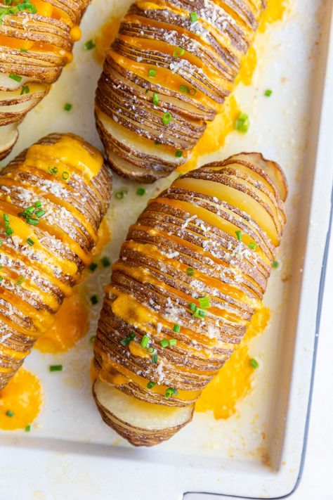 Cheesy Hasselback Potatoes Cheesy Hasselback Potatoes, Vegan Scalloped Potatoes, Loaded Baked Potato Casserole, Tofu Breakfast, Vegan Nachos Cheese, Vegan Mashed Potatoes, Pizza Dough Recipe Easy, Easy Pizza Dough, Baked Potato Casserole