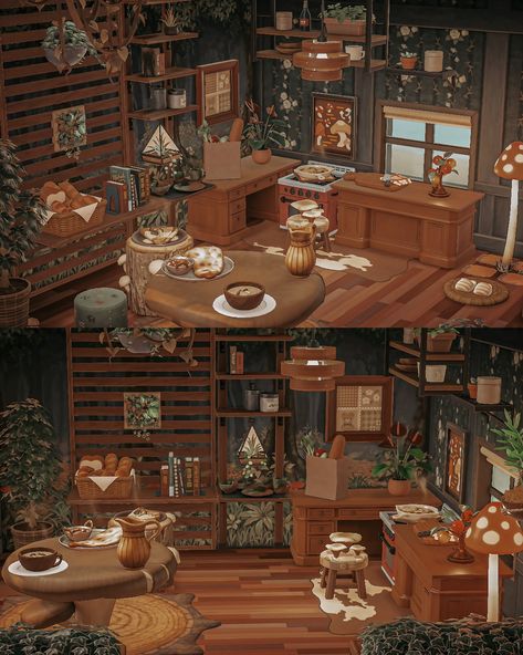 Cottage Core Interior, Acnh House, Cottagecore Animal Crossing, Ground Design, Acnh Inspiration, Acnh Cottagecore, Autumn Interior, Interior Background, Cottage Witch