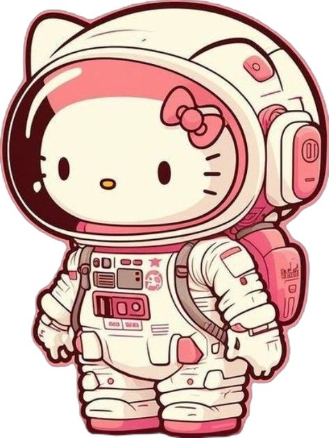 Hello Kitty, Kitty, Collage, Pins