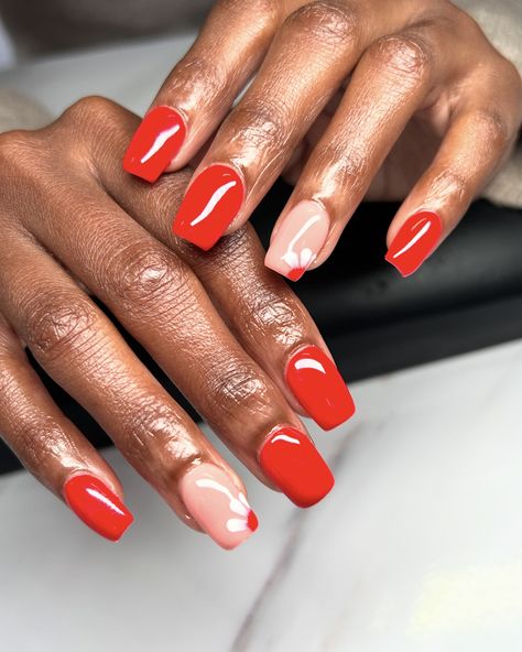 “Put on some red nail polish and live a little” 😍 #fyp #foryou #foryoupage #viral #nailsnailsnails #nailartist Red Nails Dark Skin, Red Nails On Brown Skin, Red Nails Dark, Nails On Brown Skin, Nails Dark Skin, Nails Dark, Dark Red Nails, Makeup For Black Skin, Red Nail Polish