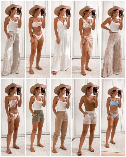 Summer vacation outfits under $30 Size medium swim tops. Small swim bottoms. Wide legs pants size xs. White tank size s. Shorts size small. Joggers size small. http://liketk.it/3eO5s #liketkit @liketoknow.it #LTKsalealert #LTKunder50 #LTKunder100 #laurabeverlin #forever21 #swimsuits #bikini #vacay Wide Legs Pants, Summer Vacation Outfits, Linen Blend Pants, Wide Legs, Swim Bottoms, Striped Linen, Vacation Outfits, Swim Top, White Tank