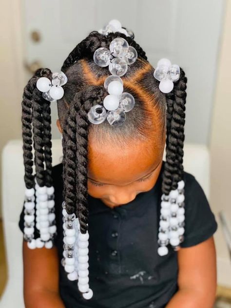 Twist Kids Hairstyles, Kids Two Strand Twist Hairstyles, Two Strand Twists Natural Hair, Twist Hairstyle Kids, Twists Natural Hair, Two Strand Twist Hairstyles, Toddler Braided Hairstyles, Lil Girl Hairstyles, Kids Braids