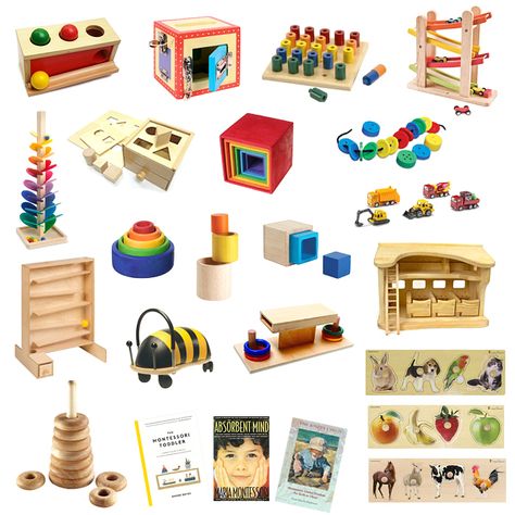 Types of toys we are using - at 18 months + lots of gift ideas! Home Montessori, What Is Montessori, Sensory Blocks, Diy Montessori Toys, Montessori At Home, Diy Montessori, Wooden Educational Toys, Rainbow Toy, Montessori Toddler Activities