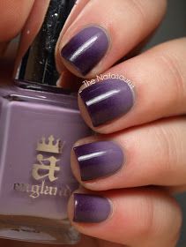 Purple ombre nails Purple Ombre Nails, Nail Magic, Uk Nails, Nails Ombre, Nail Tutorial, Mommy Time, Purple Gradient, Purple Nail, Nail Candy