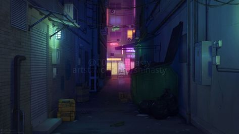 Alley Background, Cool Background Designs, Cool Colorful Backgrounds, Cool Powerpoint, Episode Interactive Backgrounds, Episode Backgrounds, Anime City, Galaxy Background, Scenery Background