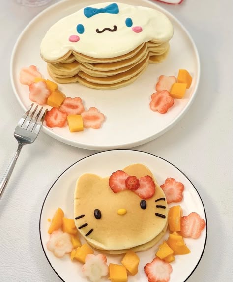 Soft Kawaii Fairy — kawaiibabeshop: 🌸 Kawaii Shop 🌸 Sanrio Food, Hello Kitty Food, Kawaii Dessert, Kitty Cafe, Kawaii Cooking, Sanrio Stuff, Cute Baking, Cute Snacks, Sweet Snacks Recipes