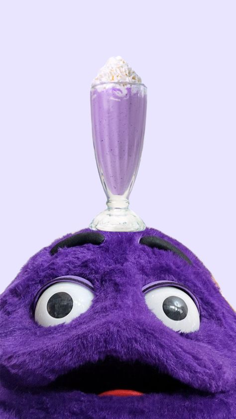 #mcdonalds #grimace Mcdonalds Grimace, Your Aesthetic, Connect With People, Creative Energy, Energy, Purple