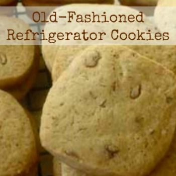 Ice Box Cookies Recipe Old Fashioned, Icebox Cookies Old Fashioned, Ice Box Cookies Old Fashioned, Grandma's Biscuits, Refrigerator Cookies Recipes, Icebox Cookie Recipe, Refrigerator Cookies, Icebox Cookies, Walnut Cookies