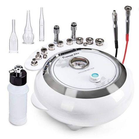 3 in 1 Diamond Microdermabrasion Machine, TopDirect Facial Skin Care Salon Equipment with Vacuum & Spray (Strong Suction Power: 65-68cmhg) Diamond Microdermabrasion, Microdermabrasion Machine, V Model, Cells Activity, Skin Care Salon, Therapy Machine, Salon Equipment, Skin Skincare, Daily Skin Care Routine