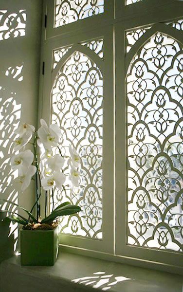 Beautiful Windows, Moroccan Decor, Window Panels, Window Design, Window Sill, Window Coverings, Shutters, تصميم داخلي, Windows And Doors