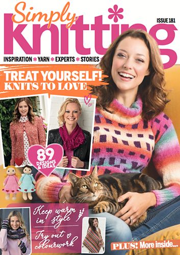 Ravelry: Simply Knitting 181, December 2018 - patterns Build A Bear Clothes Pattern, Simply Knitting Magazine, Remembrance Day Poppy, Build A Bear Outfits, Simply Knitting, Yarn Stash, Crochet Magazine, Knitting Magazine, Knitting Books