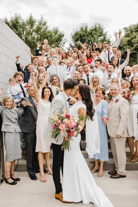 Family Wedding Pictures, Temple Wedding Photos, Wedding Group Photos, Wedding Photo List, Draper Utah, Wedding Exit, Family Wedding Photos, Wedding Portrait Poses, Groomsmen Photos