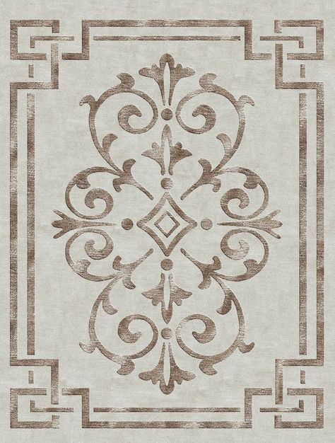 Mosaic Patio, Marble Floor Pattern, Patio Floor, Floor Medallion, Marble Flooring Design, Foyer Flooring, Bloxburg Decals Codes Wallpaper, Damask Stencil, Code Wallpaper