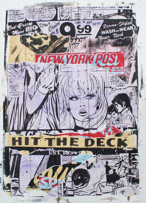 CHARLIE ANDERSON http://www.widewalls.ch/artist/charlie-anderson/ #CharlieAnderson #urbanpopart #contemporaryart Charlie Anderson Art, Charlie Anderson, Silkscreen Art, Y2k Poster, Y2k Posters, Punk Art, Punk Inspiration, Dope Art, Street Art Graffiti