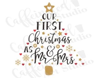 Our first christmas as mr. and mrs. svg | Etsy Grinch Printable, Grinch Face Svg, Chocolate Bar Card, Bar Card, Bad Santa, Newlywed Christmas, Christmas Decals, Christmas Wedding Gifts, Christmas Graphics