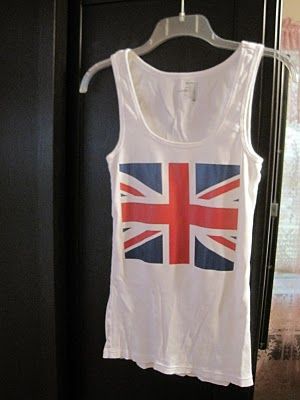 Union Jack tank Taylor Swift Union Jack, Vivienne Westwood Union Jack, Union Jack Fashion, Uk Girl, Union Jack Clothes, Union Jack Tank Top, Save The Queen, London Love, Union Jack