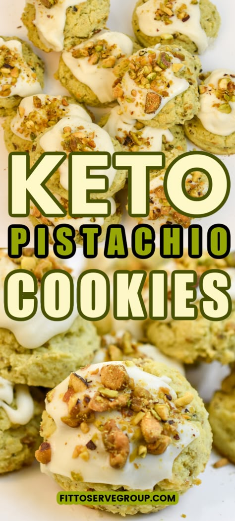 Pistachio Fluff Keto, Keto Pistachio Cookies, Keto Pistachio Cake, Keto Pistachio Dessert, Breakfast Quinoa Bowl, Keto Pistachio, Keto Cookies Recipes, Low Glycemic Cookies, Pistachio Cookie