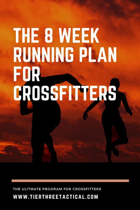 Crossfit Running Workouts, 8 Week Running Plan, Crossfit Plan, Running Wod, Crossfit Program, Fit At 40, Sprint Workout, Running Plan, Insanity Workout