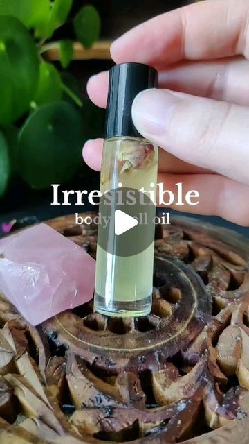 Raven 🌿✨ | Witchcraft Coach on Instagram: "Irresistible body spell oil! ✨🌿💕

Warning! I added quite a few drops of essential oils in this spell oil (cause filming and putting things in a tiny jar is kinda hard). But for when you're making this, do NOT add more than 1 or 2 drops per essential oil! Essential oils can be irritable for the skin in larger amounts, so don't add too much! ⚠️

How to use: Wear on your skin when around the person you want to attract, and you want to be irresistible for! 🐝💘 OR use it to draw binding runes on you skin! 

#spelljar #spellwork #spelljartutorial #magicalherbs #witch #witchcraft #witches #magic #herbs #herb #spellwork #spell #greenwitch #witchcraft101 #babywitch #witchtip #witchtok #vvitchtok #witchesofinstagram🔮🌙 #witchesoftiktok🔮🌙 #beginnerwit Body Spell, Witch Oils, Tiny Jars, Magic Herbs, Magical Herbs, Be Irresistible, Baby Witch, Green Witch, Oil Recipes