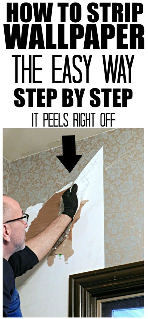 Strip Wallpaper, Removing Old Wallpaper, Easy Home Improvement Projects, Stripped Wallpaper, Easy Home Improvement, General Construction, Home Repairs, Old Wallpaper, Diy Home Improvement