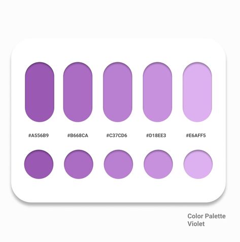 Violet Color Design Inspiration, Hex Color Palette, Purple Vibe, Hex Codes, Color Palette Design, Hex Colors, Digital Art Illustration, Colour Board, Aesthetic Colors