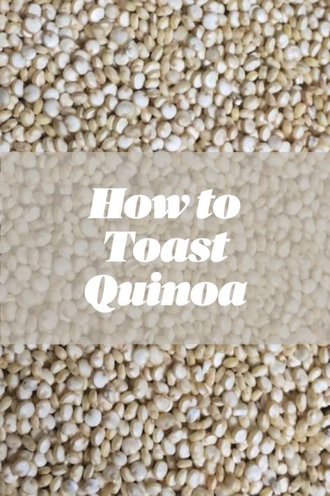 How To Toast Quinoa, Quinoa Recipes Easy, Toasted Quinoa, Dinner Side, Easy Vegan Dinner, Dinner Side Dishes, Dinner Sides, Vegan Dinner, Quinoa Recipes