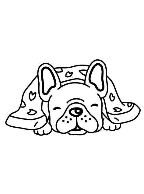 French Bulldog - Lol Coloring Pages Frenchie Coloring Pages, French Bulldog Coloring Pages, Lol Coloring Pages, Lol Coloring, Blank Coloring Pages, Easy Paper Crafts Diy, Wedding Cookies, Cute Coloring Pages, Easy Paper Crafts