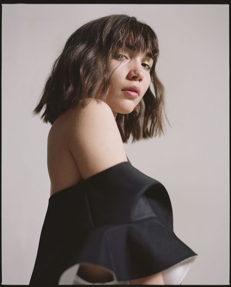 Short Shaggy Bob, Riley Matthews, Short Shaggy Haircuts, Short Shag Haircuts, Short Shag Hairstyles, Rowan Blanchard, Shag Hairstyles, W Magazine, Girl Meets World