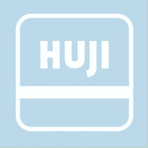 Huji App Icon, App Icon, Nintendo Wii Logo, Gaming Logos, Ios, Layout, Blue