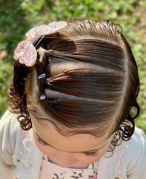 Christening Hairstyles, Style Dreadlocks, Kids' Hairstyles, Baby Girl Hairstyles Curly, Daughter Hairstyles, Lil Girl Hairstyles, Kids Curly Hairstyles, Toddler Hairstyles, Old Hairstyles