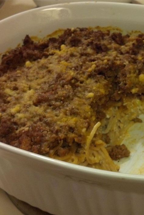 Beef Tetrazzini Casserole, Beef Tetrazzini Recipe, Cottage Cheese Dinner, Lynden Washington, Ww Dinners, Baked Pasta Casserole, Recipes Using Ground Beef, Beef Tomato, Hamburger Dishes