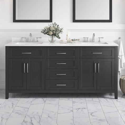 Dream Vanity, Double Sink Bathroom, Transitional Bathroom Vanities, Marble Vanity Tops, Double Sink Bathroom Vanity, Cultured Marble, Bathroom Vanities For Sale, Sink Bathroom Vanity, Sink Top