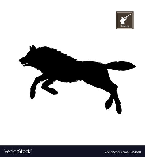 Running Wolf Silhouette, Wolf Vector, Background Forest, Wolf Running, Wolf Silhouette, Running Silhouette, Dragon Tattoos, Shadow Puppets, Wolf Tattoo