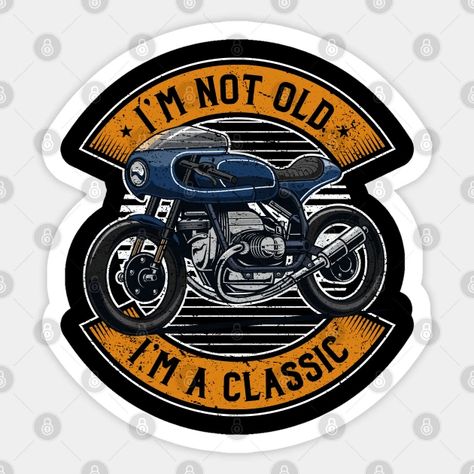 Happy Birthday Motorcycle, Motorcycle Memes, Biker Birthday, Funny Motorcycle, Motorcycle Quotes, Biker Gifts, Classic Motorcycle, 50th Birthday Gifts, Classic Motorcycles