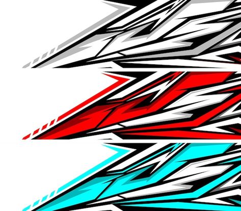 Vector abstract background for sports ra... | Premium Vector #Freepik #vector #truck-wrap #vehicle-wrap #wrap-design #van-wrap Wrap Design Graphics, Bike Stickers Design Ideas, Logo Yamaha, Bus Livery, Car Vinyl Graphics, City Iphone Wallpaper, Dr Ambedkar Hd Wallpaper New, Pikachu Drawing, Truck Wrap