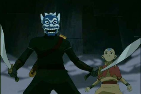 Community: The Definitive Ranking Of "Avatar: The Last Airbender" Episodes Avatar Screenshots, Avatar Yue, Blue Spirit Avatar, The Blue Spirit, Beautiful Woman Quotes, Blue Spirit, Prince Zuko, Avatar Picture, Rainbow Photo