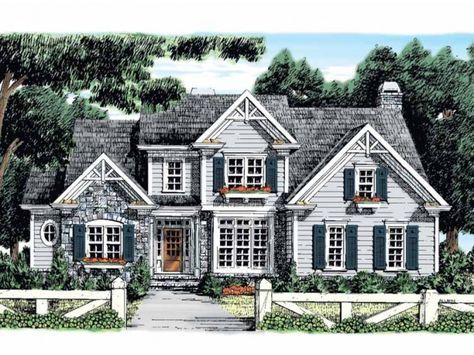 Frank Betz, American House Plans, French Country House Plans, Suburban House, American Houses, American House, Sims House Plans, Traditional House Plan, Country Style House Plans