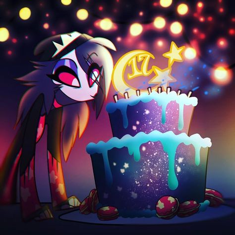 Boss Birthday, Boss Wallpaper, Moon Festival, My Princess, Vivziepop Hazbin Hotel, Art Series, Hotel Art, Helluva Boss, The Villain