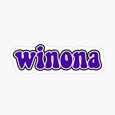 Get my art printed on awesome products. Support me at Redbubble #RBandME: https://www.redbubble.com/i/sticker/Winona-Winona-State-University-by-annas2/86225751.EJUG5?asc=u Winona State University, University Shirt, State University, Allianz Logo, Shirt Design, Sticker Design, My Art, Awesome Products, Vinyl Sticker