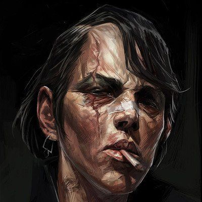 Androgynous Female, Cedric Peyravernay, Vampire Masquerade, Heroic Fantasy, Fantasy Portraits, World Of Darkness, Male Character, Cyberpunk Character, Call Of Cthulhu