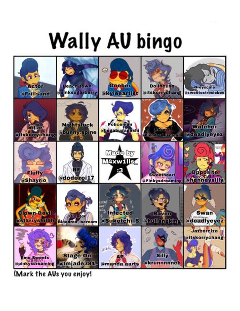 Welcome Home Wally Darling Aus, Welcome Home Actor Au, Welcome Home Royalty Au, Rf Wally Darling Au Fanart, Actor Wally, Rf Wally, Clowncore Aesthetic, Wally Au, Wally Aus