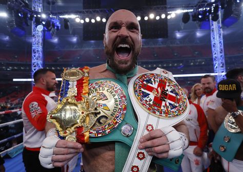 The Gypsy King has some huge plans in Vince McMahon's company. Ricky Hatton, Anthony Joshua, Tyson Fury, Floyd Mayweather, Wembley Stadium, Jake Paul, Mike Tyson, Tottenham Hotspur, King Kong