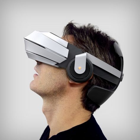 VR Headsets. From Bulky to Edgy. | Yanko Design 3d Movies, Vr Goggles, Vr Device, Structured Fabric, Virtual Reality Technology, Virtual Reality Glasses, Vr Glasses, Vr Experience, Virtual Reality Headset