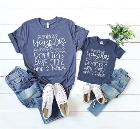 Fall Shirt, Pumpkins Hayrides Pray Shirt, Family Reunion Shirts, Reunion Shirts, Cousin Gifts, Best Friend Shirts, Mommy And Me Shirt, Jesus Shirts, Baby Shirts, Friends Shirt