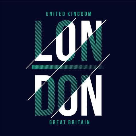 Typography london text Premium Vector | Premium Vector #Freepik #vector #typography #font #text #colors Vector Typography Design, Text Typography Design, Shirt Text Design, Creative Typography Poster, Text Design Typography, Premium Typography, 3 Typography, Text Art Typography, Graphic Text Design