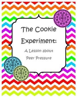 Peer Pressure: The Cookie Experiment. Use this lesson to teach 3-6 grade students about the different types of peer pressure and how to stand up to peer pressure. This lesson uses a hands-on experiment, interactive smartboard activities, a short video clip, and a Mo Williems's book (optional). Peer Pressure Games, Peer Mentoring Activities, Peer Pressure Activities For Teens, Peer Pressure Activities, Peer Pressure Lessons, Cookie Experiment, Smartboard Activities, Teaching Psychology, Guidance Counseling